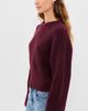 Good American Good American The Chunky Knit Sweater Berry Noir - 4