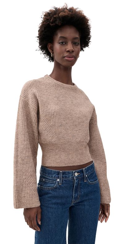 Good American Good American The Chunky Knit Sweater Dusk