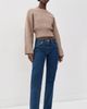 Good American Good American The Chunky Knit Sweater Dusk - 5