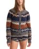 Good American Good American The Classic Fair Isle Cardigan - 1
