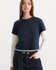 Good American Good American The Combo Layered T-Shirt - 4