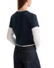 Good American Good American The Combo Layered Tee - 3