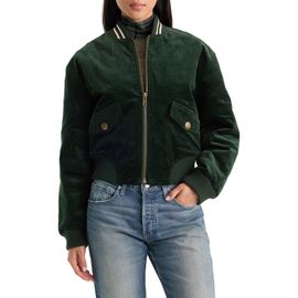 Good American Good American The Cord Varsity Jacket