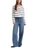 Good American Good American The Cotton Long Sleeve Layered Tee - 2