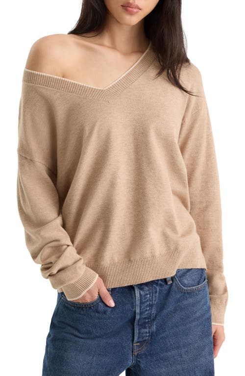 Good American Good American The Cozy V-Neck Sweater