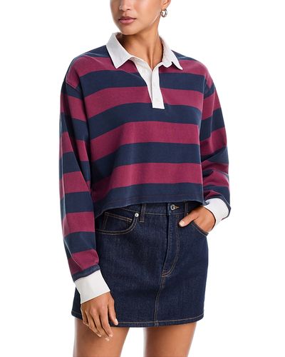 Good American Good American The Cropped Rugby Polo