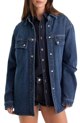 Good American Good American The Denim Overshirt
