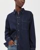 Good American Good American The Denim Oversized Button Down Shirt Indigo1389 - 2