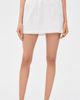 Good American Good American The Eyelet Skirt White001 - 2