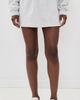 Good American Good American The Fleece Skort Heather Grey - 2