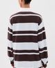 Good American Good American The Knit Rugby Mini Dress Sky Mocha Club Stripe - 3
