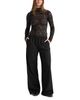 Good American Good American The Lace Turtleneck Bodysuit - 2