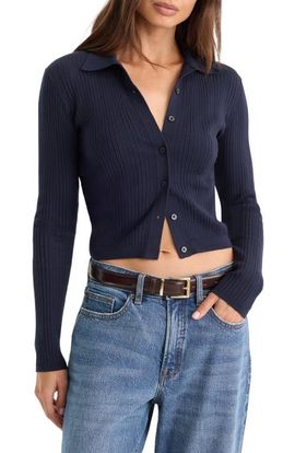 Good American Good American The Ladder Rib Cardigan