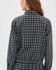 Good American Good American The Lightweight Bomber Charcoal Plaid - 3