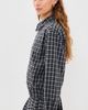 Good American Good American The Lightweight Bomber Charcoal Plaid - 4