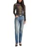 Good American Good American The Mesh Turtleneck Top - 2