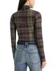 Good American Good American The Mesh Turtleneck Top - 3