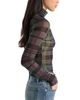 Good American Good American The Mesh Turtleneck Top - 5