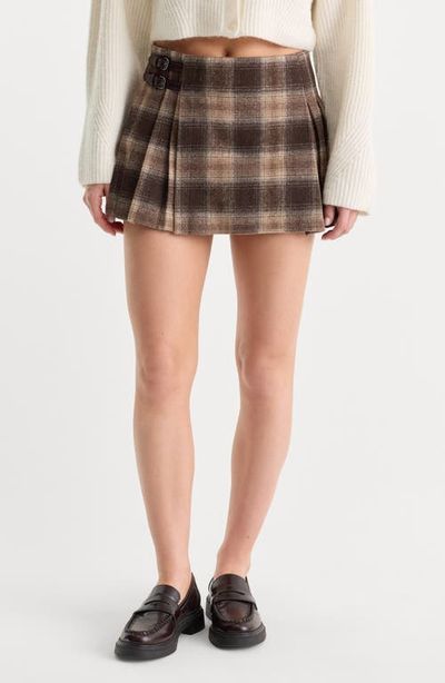 Good American Good American The Micro Buckle Miniskirt