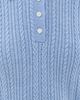 Good American Good American The Micro Cable Polo Sky - 6