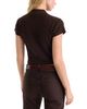 Good American Good American The Micro Cable Wool Polo Sweater - 3