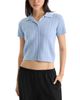 Good American Good American The Micro Wool Cable Polo - 6