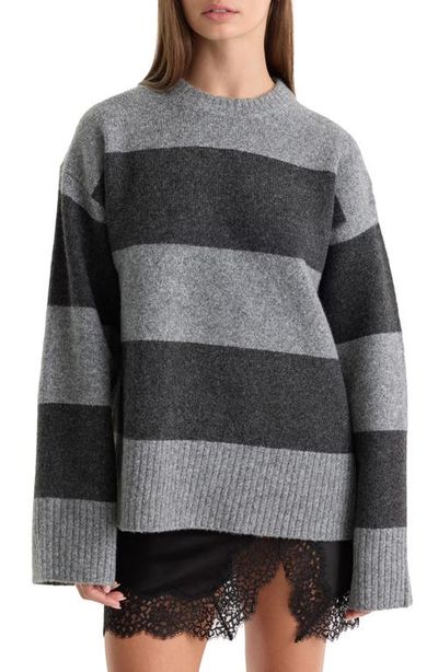 Good American Good American The Oversized Crewneck Sweater