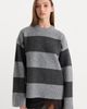 Good American Good American The Oversized Crewneck Sweater - 4