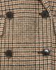 Good American Good American The Oversized Double Breasted Blazer Brown Plaid - 6