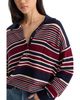 Good American Good American The Oversized Rugby Sweater - 5