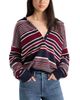 Good American Good American The Oversized Rugby Sweater - 6