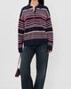 Good American Good American The Oversized Rugby Sweater Multi Stripe - 5