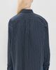 Good American Good American The Poplin Easy Shirt Navy Stripe - 3