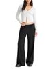 Good American Good American The Rib V Neck Cardigan Tee - 2