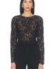 Good American Good American The Scalloped Lace Top - 1