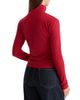 Good American Good American The Sheer Rib Knit Turtleneck Top - 4
