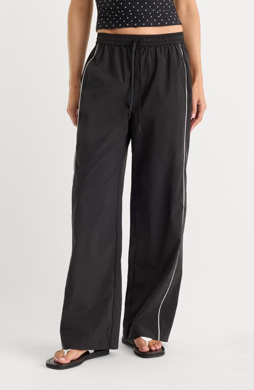 Good American Good American The Sport Wide Leg Pants