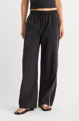 Good American Good American The Sport Wide Leg Pants