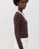 Good American Good American The Two In One Sweater Mocha With Sky - 4
