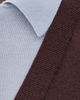 Good American Good American The Two In One Sweater Mocha With Sky - 6