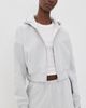 Good American Good American The Zip Up Sweatshirt Heather Grey - 2