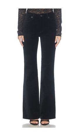 Good American Good American Velvet Good Legs Flare Pant