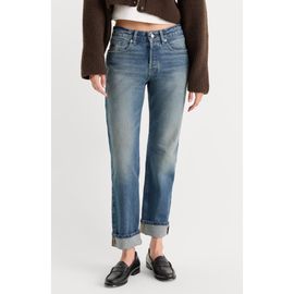 Good American Good American Vintage Ankle Straight Leg Jeans