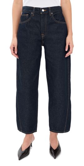 Good American Good American Vintage Barrel Ankle Jeans Indigo1302
