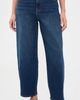Good American Good American Vintage Barrel Ankle Jeans Meridian - 2