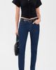 Good American Good American Vintage Cigarette Jeans Rinse - 5