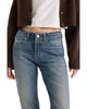 Good American Good American Vintage Mid Rise Straight Ankle Jeans in Indigo1282 - 5