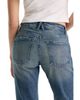 Good American Good American Vintage Mid Rise Straight Ankle Jeans in Indigo1282 - 6