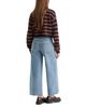 Good American Good American Vintage Mid Rise Wide Leg Ankle Jeans in Zaney - 3