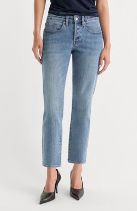 Good American Good American Vintage Slim Straight Ankle Jeans